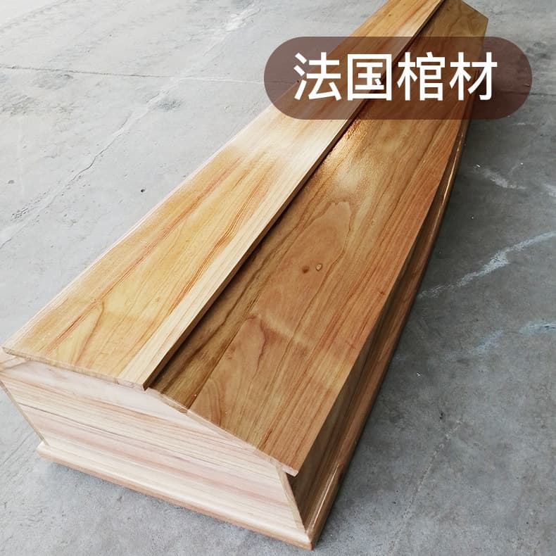French coffin burial caskets export cross-border coffins to Europe and America for large burial coffins and European-style urns