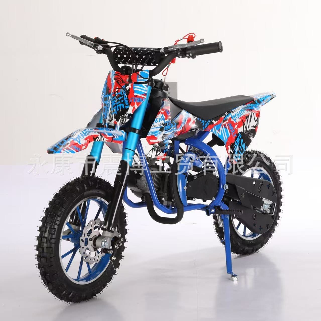 49CC Small Motorcycle Kids Two-Stroke Mini Off-Road Motorcycle Beach Buggy
