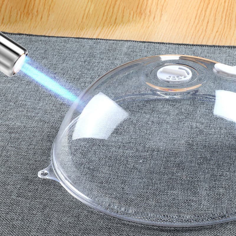 Microwave Splatter Cover, Transparent High-Temperature Plastic Food Fresh-Keeping Lid, Stock Wholesale Microwave Heating Cover