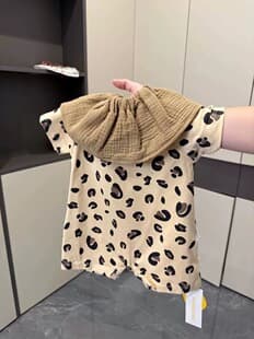Ins Fashion Thin Baby Boy Summer Short-Sleeve Romper Baby Girl Bodysuit Trendy Onesie T
