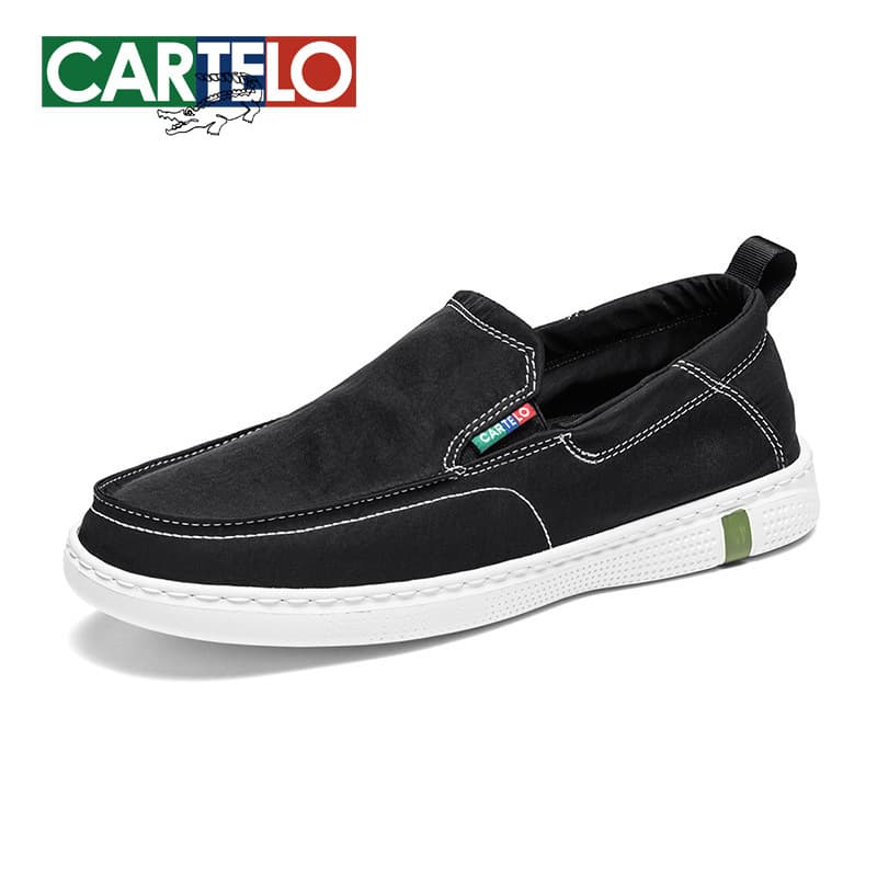 Cardile crocodile shoes men's breathable casual shoes summer slip-on shoes one-leg lace-free driving shoes men's shoes