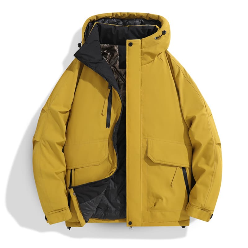 Autumn/Winter Men's Cotton-Lined Windbreaker Jacket 2025 New Graphene Cotton Coat Couple Thick Versatile Warm Outerwear