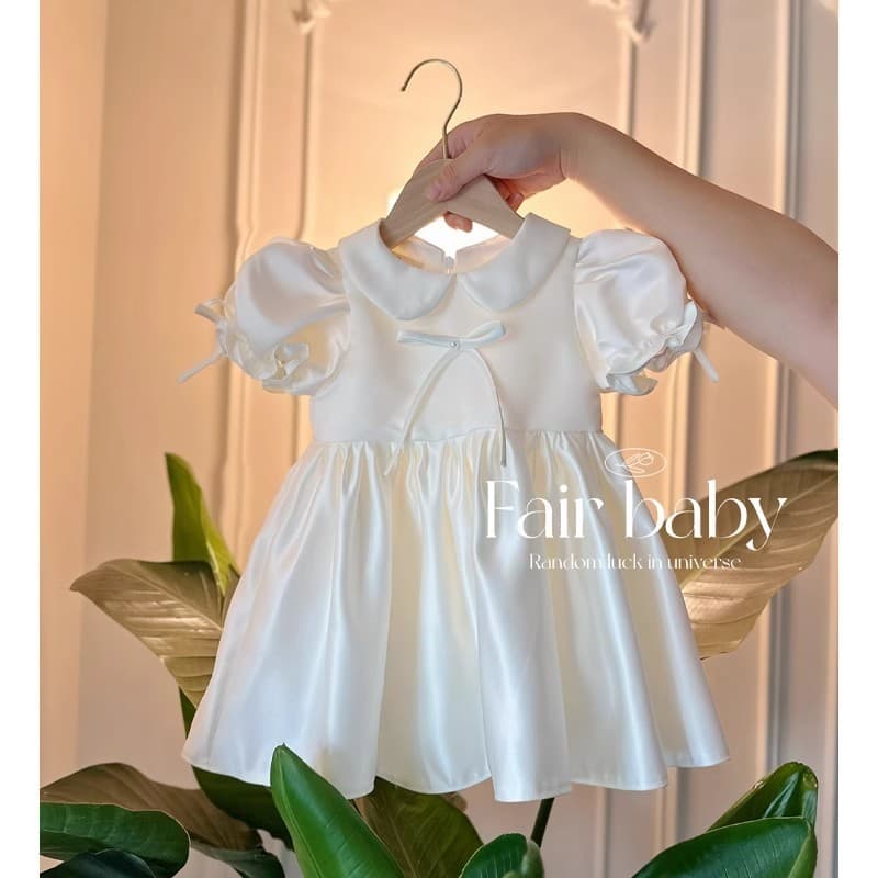 Baby Girl's 1st Birthday Children's Dress, Flower Girl Wedding Princess Dress, Piano Performance Summer