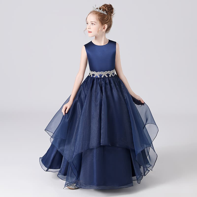 Cross-border sourcing: flower girl wedding dresses for little girls, girls' birthday princess dresses, children's piano hosts, choir gowns