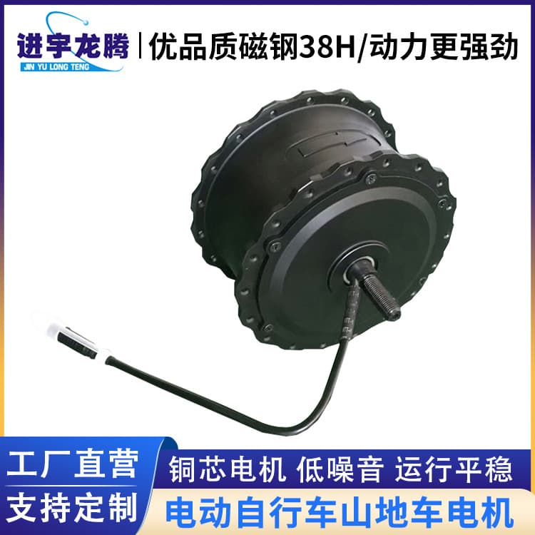 Source Factory Bicycle Motor High Power Torque DC Hub Motor Brushless DC Geared Hub Motor