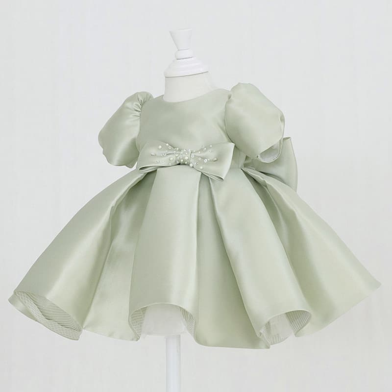 Kids Formal Dress Baby 100 Days Dress Wedding Flower Girl Princess Dress New Style Runway Girls Princess Gown Daily Dress
