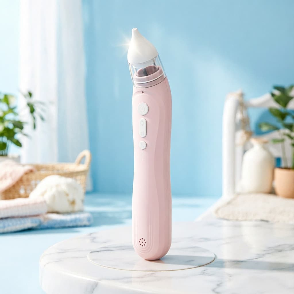 Baby nasal aspirator cross-border Amazon new baby anti-reflux nasal washer infant electric nasal aspirator