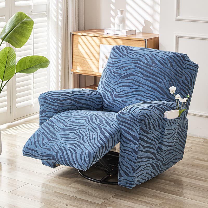 Custom Stretch Full-Cover Recliner Cover, Rocking Chair Cover, Sofa Cover, Protective Cover, Thickened Fabric, Single-Seat Recliner Cover