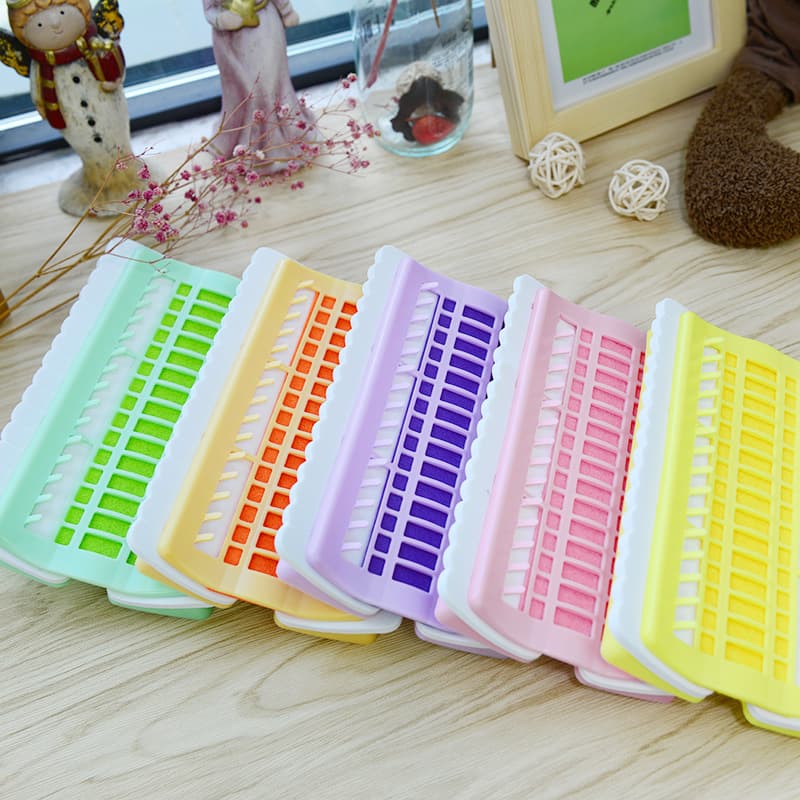 Cross Stitch Thread Organizer Winding Tool, 30-Pin with Insertable Needles, Color Code Marking, Thread Winding Tool for Cross Stitch