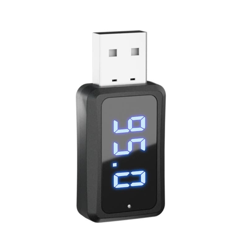 Car Bluetooth MP3 Receiver Handsfree Call Audio Adapter FM Transmitter ABS Material Factory Direct USB Powered Vehicle Mounted