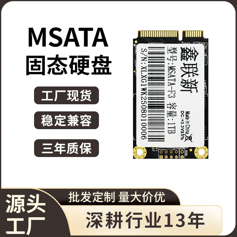 Customizable mSATA SSD 1TB/2TB Large Capacity Storage for Desktop Laptop All-in-One Upgrade
