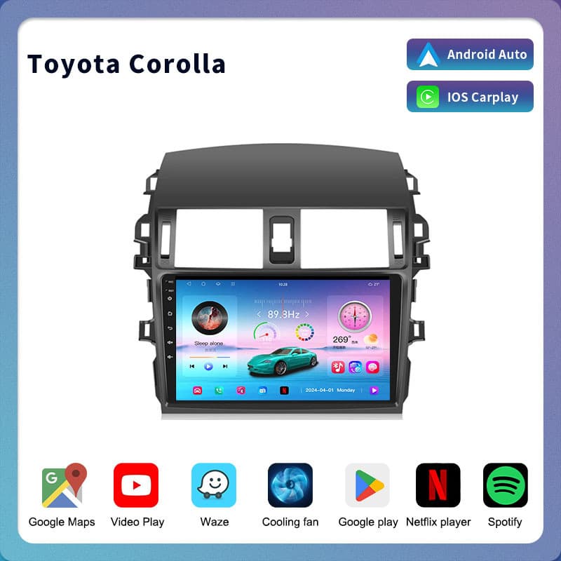 For Toyota Corolla Car Radio Android Stereo