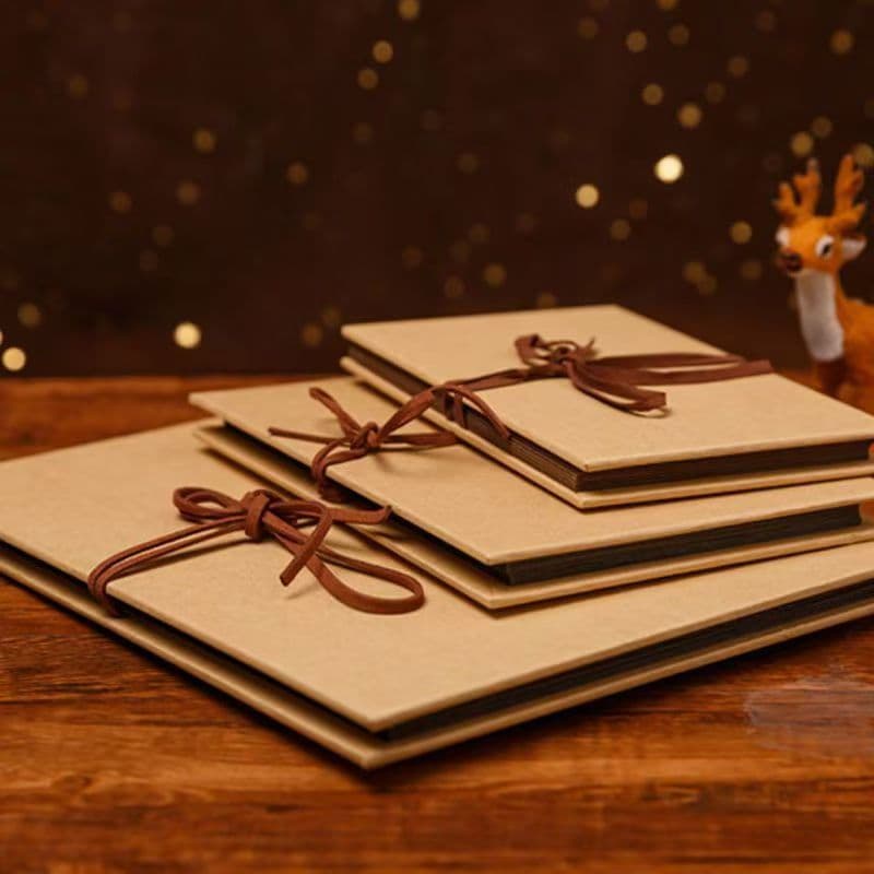 Creative Planner Notebook Set Thick Blank Inner Pages Growth Record Graduation Memorial Handmade Photo Album DIY Journal