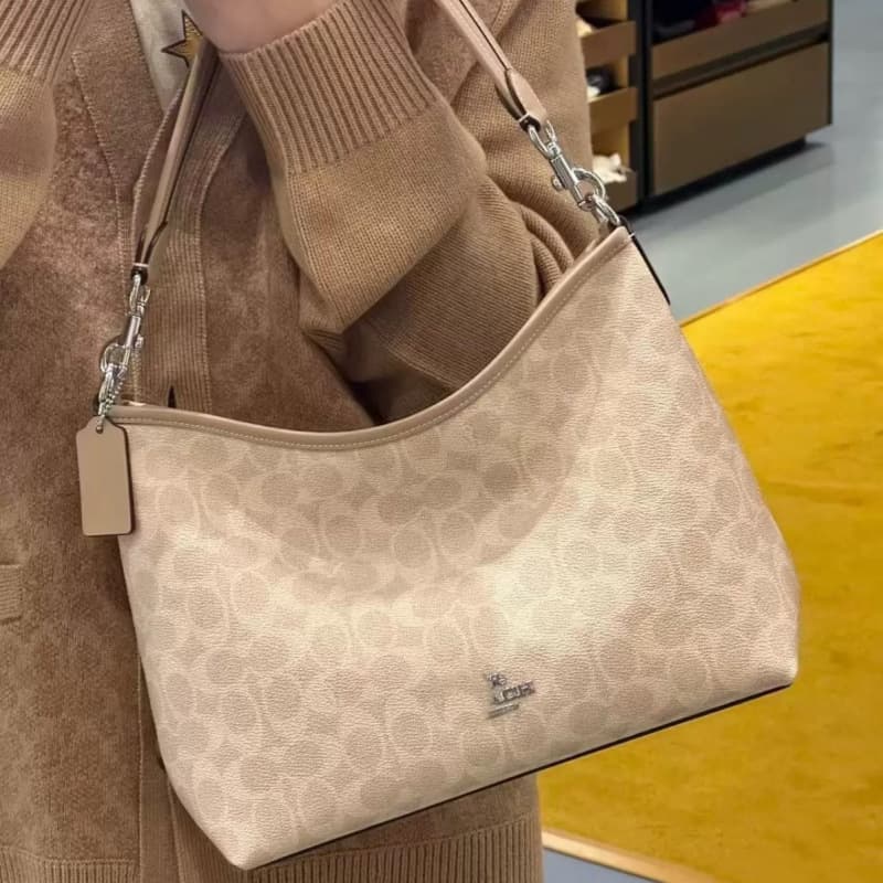 Koujia High-Quality Genuine Leather Women's Tote Bag Laurel31 Hobo Bag Shoulder Handbag Crossbody Basket Bag