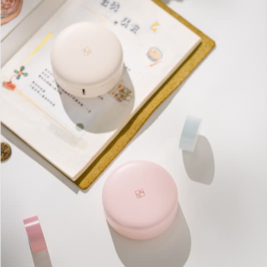 Hanyin H11 Small Pink Portable Mini Label Maker Handheld Bluetooth Thermal Sticker Printer for Home Use