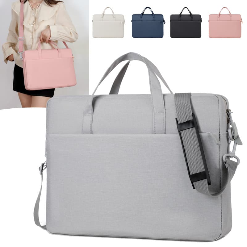 Cross-border fashionable simple shoulder bag cross-body bag portable laptop bag exhibition bag gift bag can be printed with logo