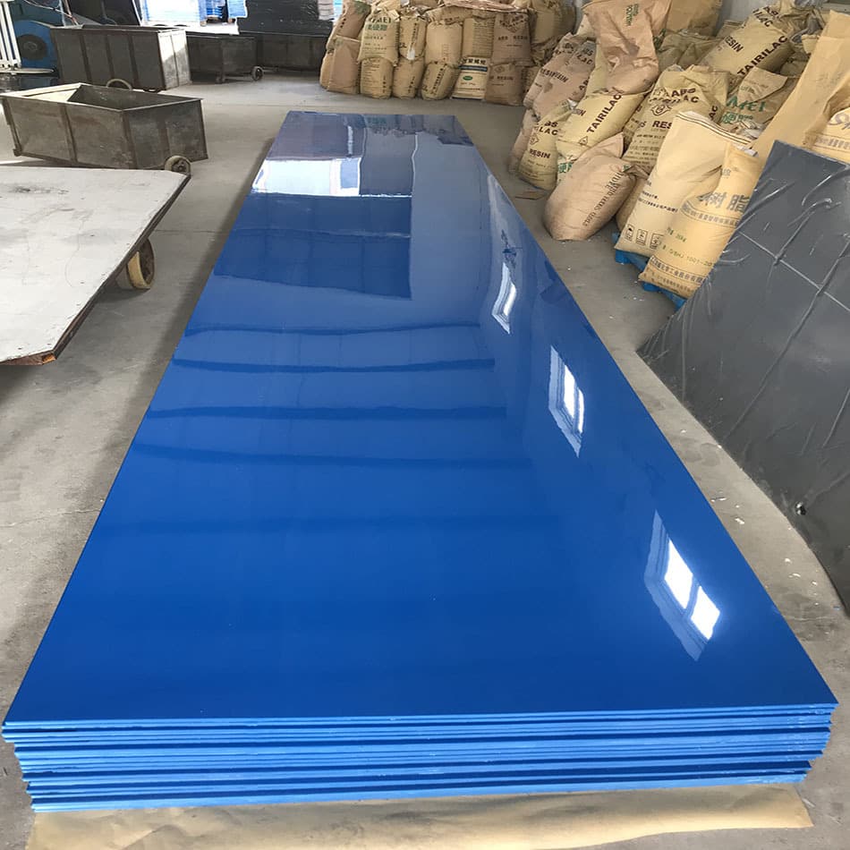 Custom Polyethylene Sheet White PE Board Frosted HDPE Sheet Leather Texture MDPE Sheet PE Roll