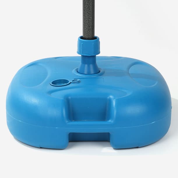 Water-Fill Base Outdoor Fixed 20kg Umbrella Base, Beach Umbrella Water-Fill Stand 20L Large Size