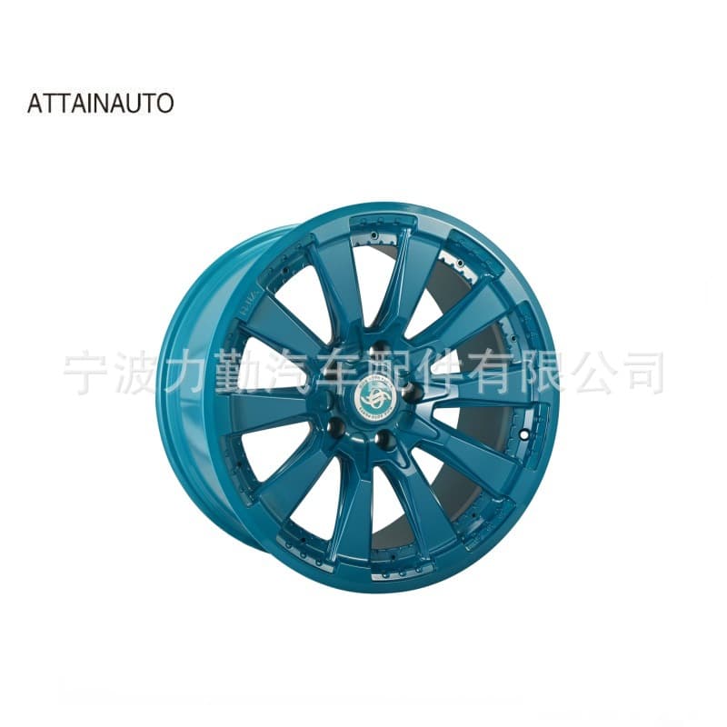 ATTAINAUTO 17-inch to 24-inch One-Piece and Two-Piece European and American Series Aluminum Alloy Aftermarket Wheels