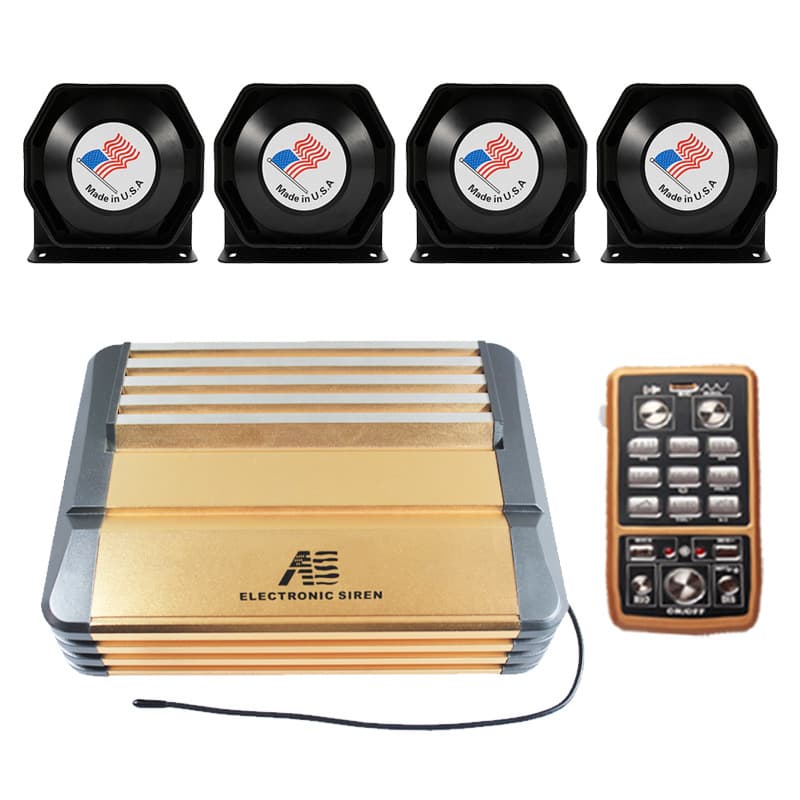 Source factory: sprinkler car siren siren 800W car alarm tweeter S8N-2-MP3