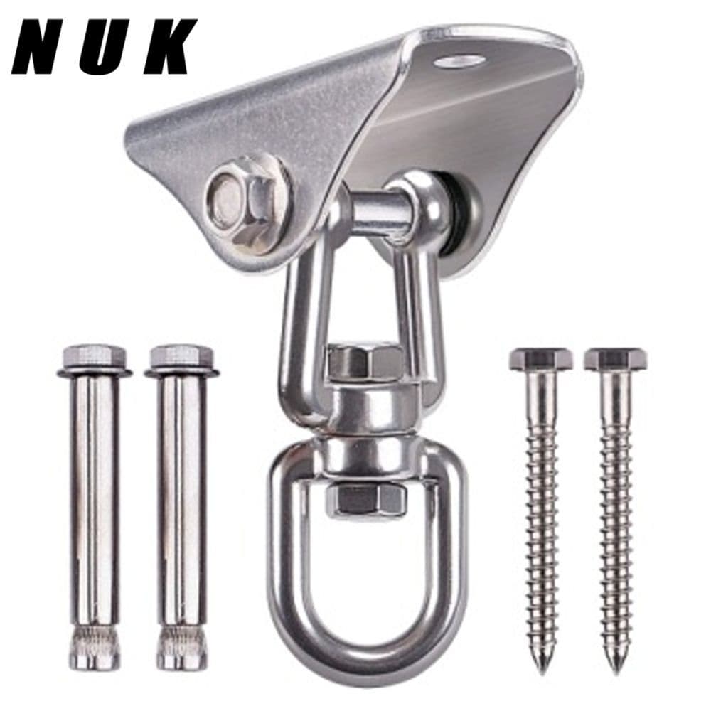 Factory Wholesale Stainless Steel Fixed Hanging Plate, Hammock Hanging Chair Swivel Hook, Yoga Fixed Hanging Hook Swing Accessories