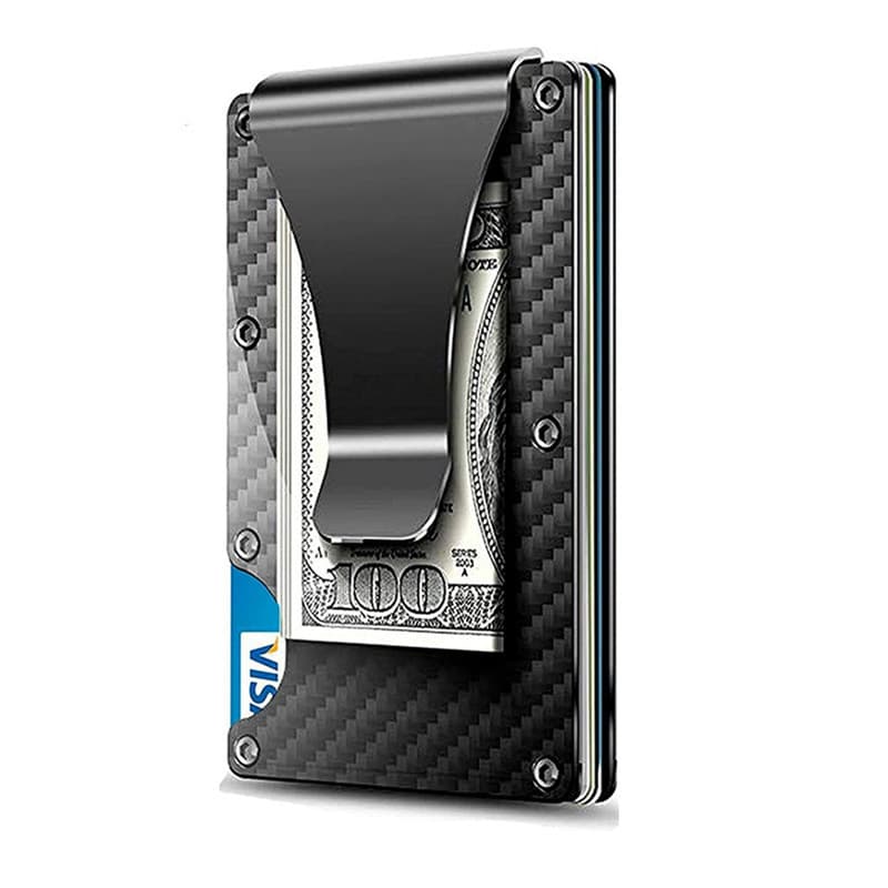 The factory supplies various metal card holders, carbon fiber wallets, bank card holders, credit card holders, RFID card holders