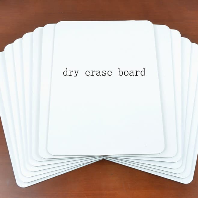 Children's Educational Kit Writing Board Double-sided Message Drawing Board Dry Erase Portable Mini Small Whiteboard Factory Direct