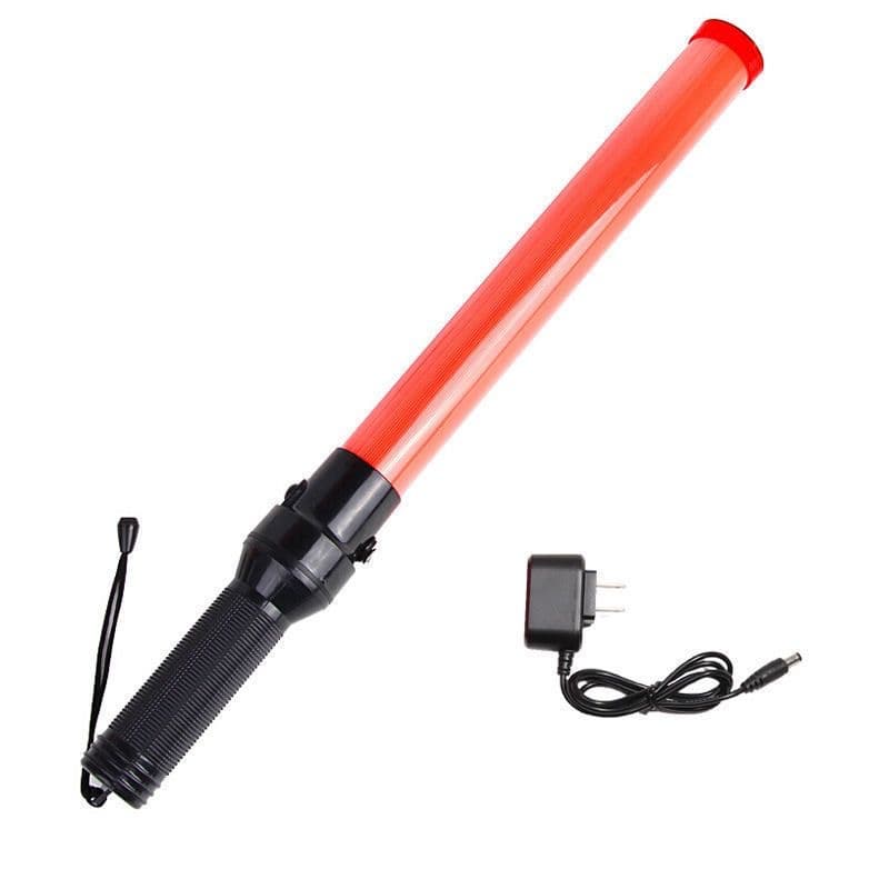 Traffic Baton for Fire Emergency Evacuation Lighting, Glowing Flash Stick Battery-Powered for Concerts, Handheld LED Glow Stick
