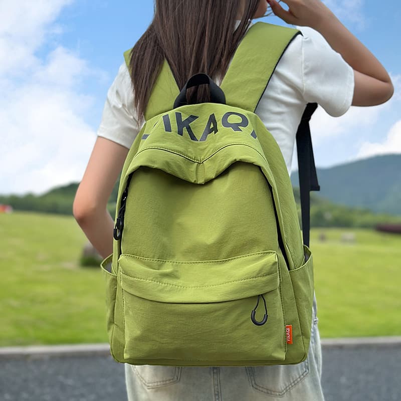 26 Japanese Style Lightweight Minimalist Backpack for Women, Junior High, High School, and College Students, Double Shoulder Bag, High Aesthetic Elementary School Backpack
