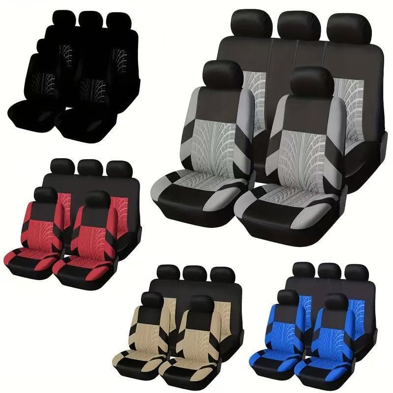 Universal Car Seat Cover Tire Tread Design Technique Fabric Seat Cushion European Style Wish