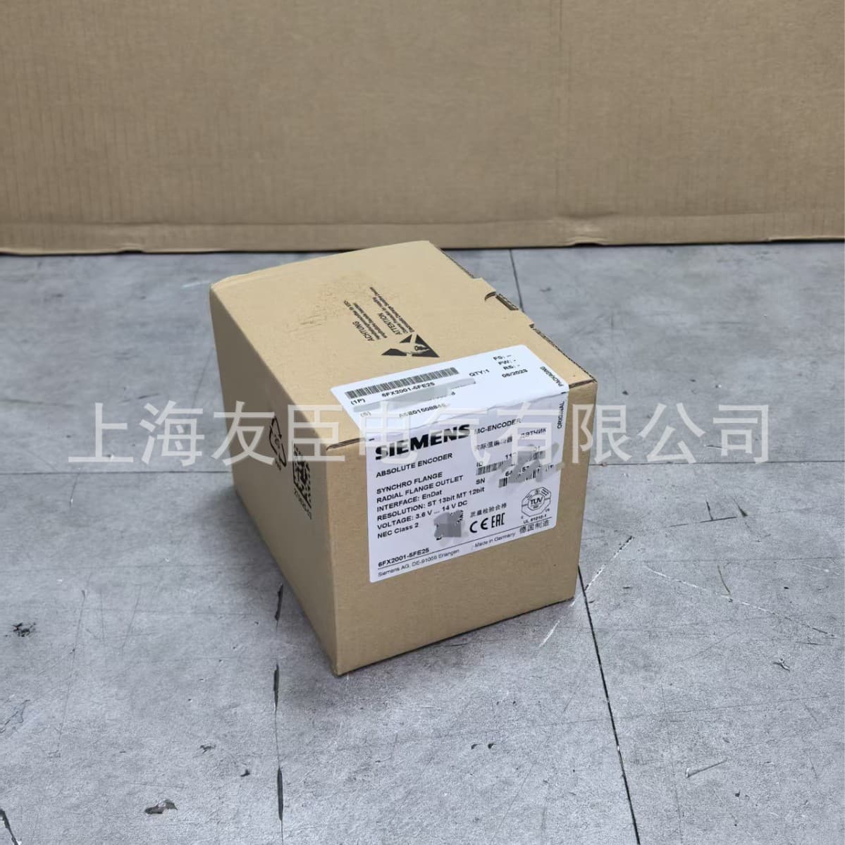 Siemens 6FX2001-5FE25 Actual Value Encoder New Unopened Original Packaging Genuine