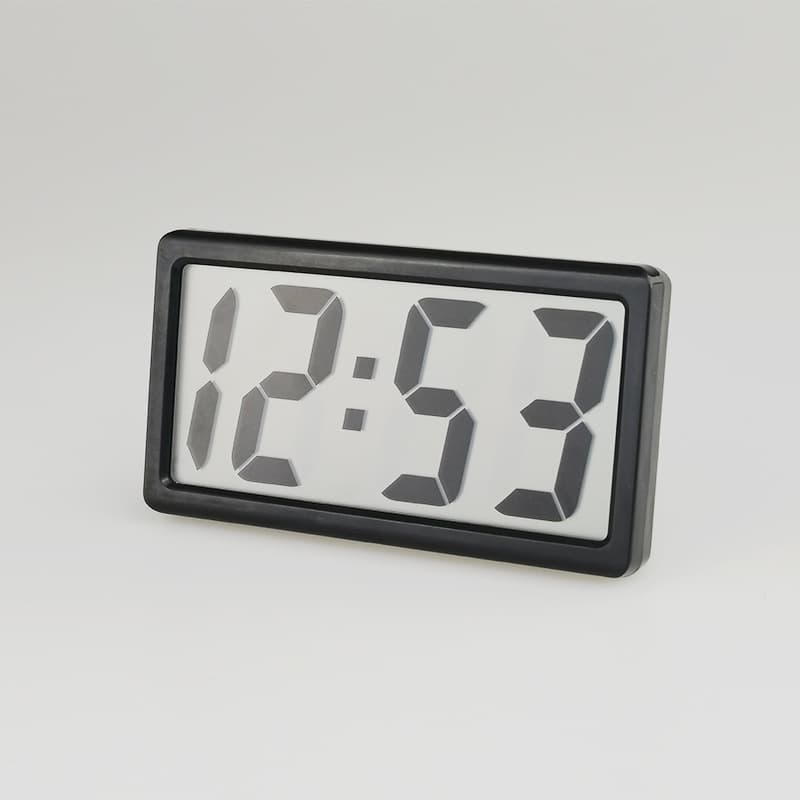 Simple electronic clock for living room, large font, student-specific electronic clock, children's LCD silent clock.