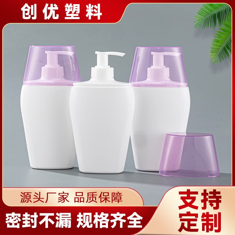 Factory direct sales of 300ml feminine hygiene wash bottle, PE squeeze pump bottle.