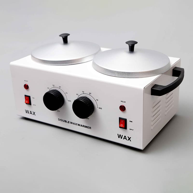 Factory direct sales cross-border double furnace wax melting machine WAX-5002 small wax pot for hair removal, one-click heating single pot hair removal wax therapy