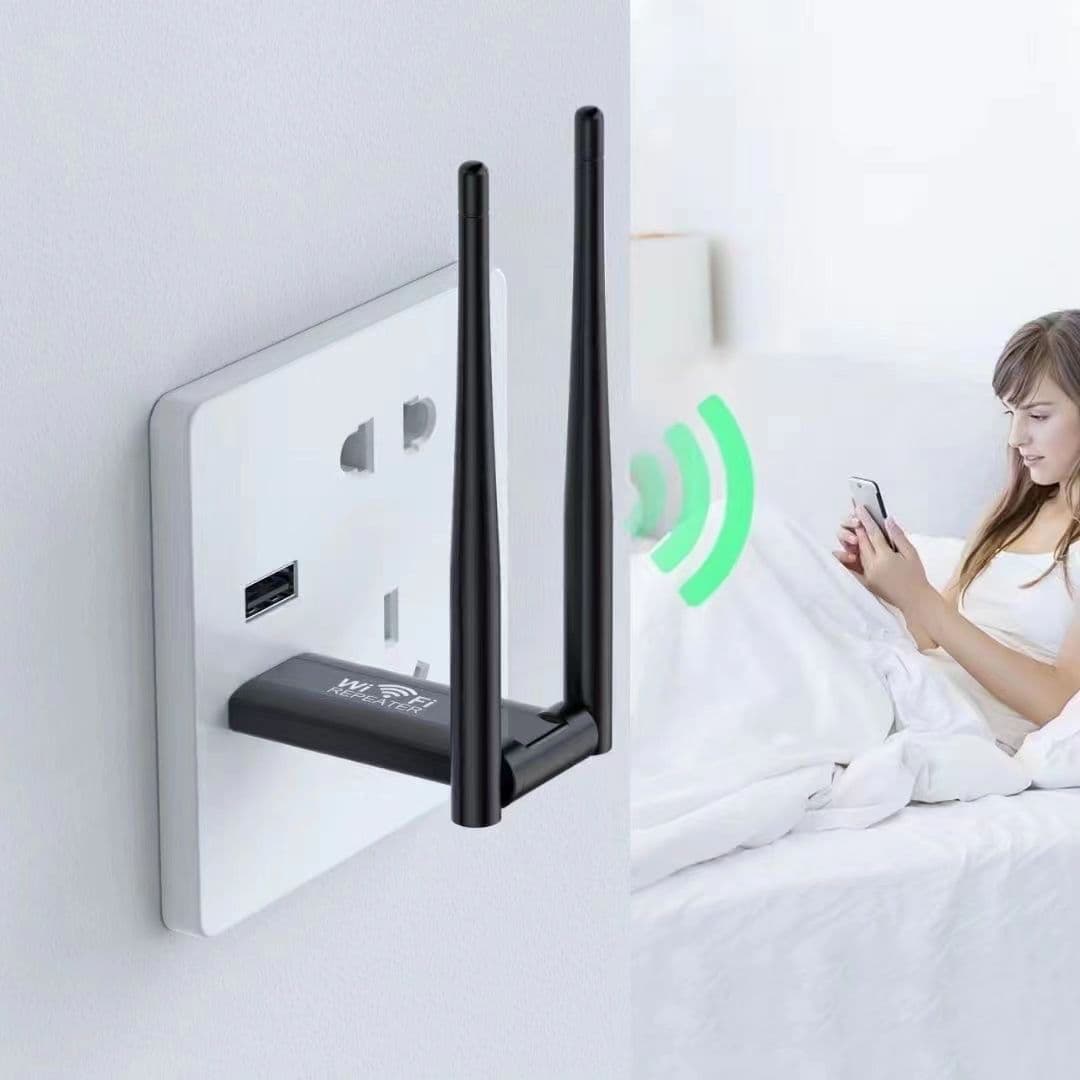 Enhanced Wireless Extender Expander Repeater Network Router, Home Wall-Penetrating King WiFi Signal Amplifier Receiver
