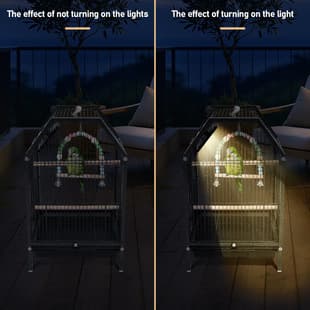 New Bird Cage Novel Parrot Ecological Cage Multi-Layer Double Layer Large Budgie Cockatiel Cage Luxury Mansion Cage