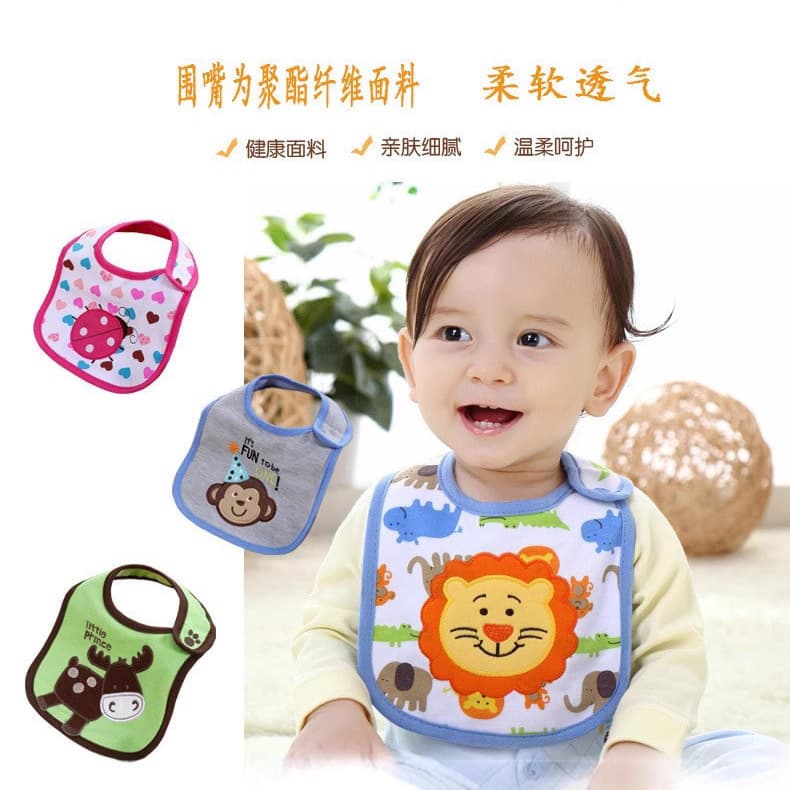 New Toddler Saliva Waterproof Bib Cartoon Feeding Bag Portable Disposable EVA Bib Supplied by Source Manufacturer