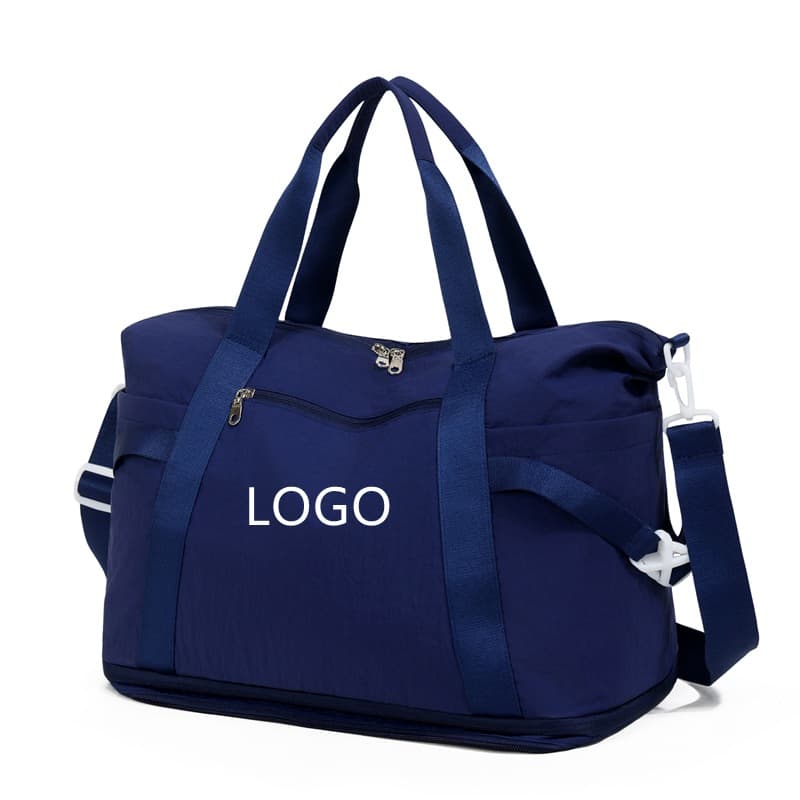 Cross-border new expandable travel bag, high-looking, large-capacity boarding cross-body travel bag, dry and wet separation fitness bag