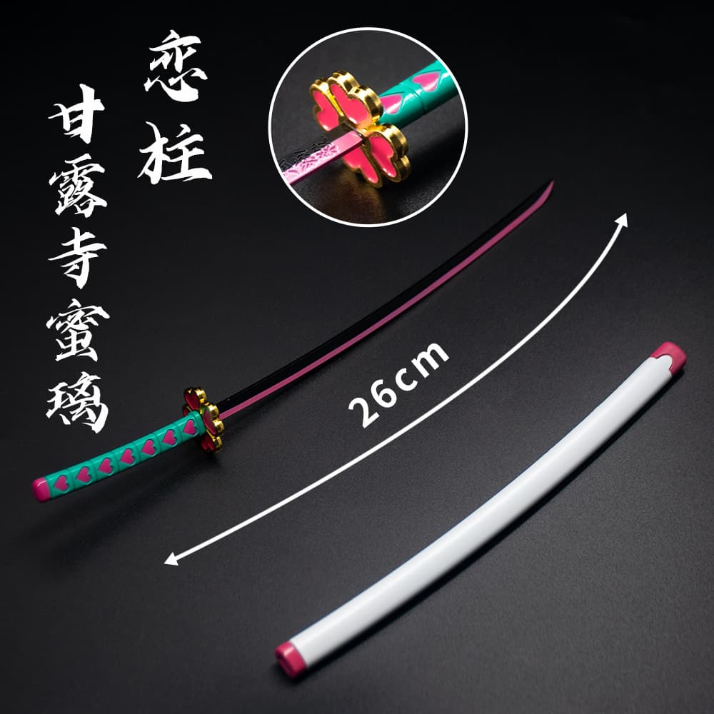 Demon Slayer Anime Merchandise Nichirin Sword Weapon Blade Kamado Tanjiro Agatsuma Zenitsu Scabbard Blade