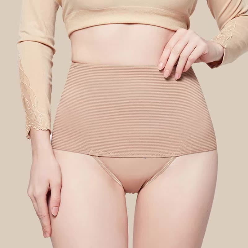 Cross-border high-waisted shaping panties for women, waist-cinching and shaping panties, postpartum shaping panties, non-rolling hem, plus size women's pants