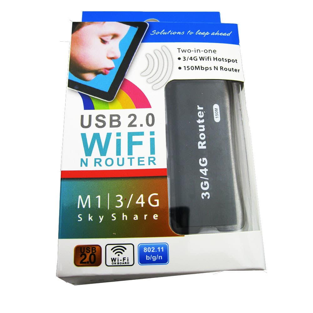 Gift Wireless WiFi Supporting 3.5G/3G Router, Internet Card, Ethernet Plug and Play to AP Hotspot