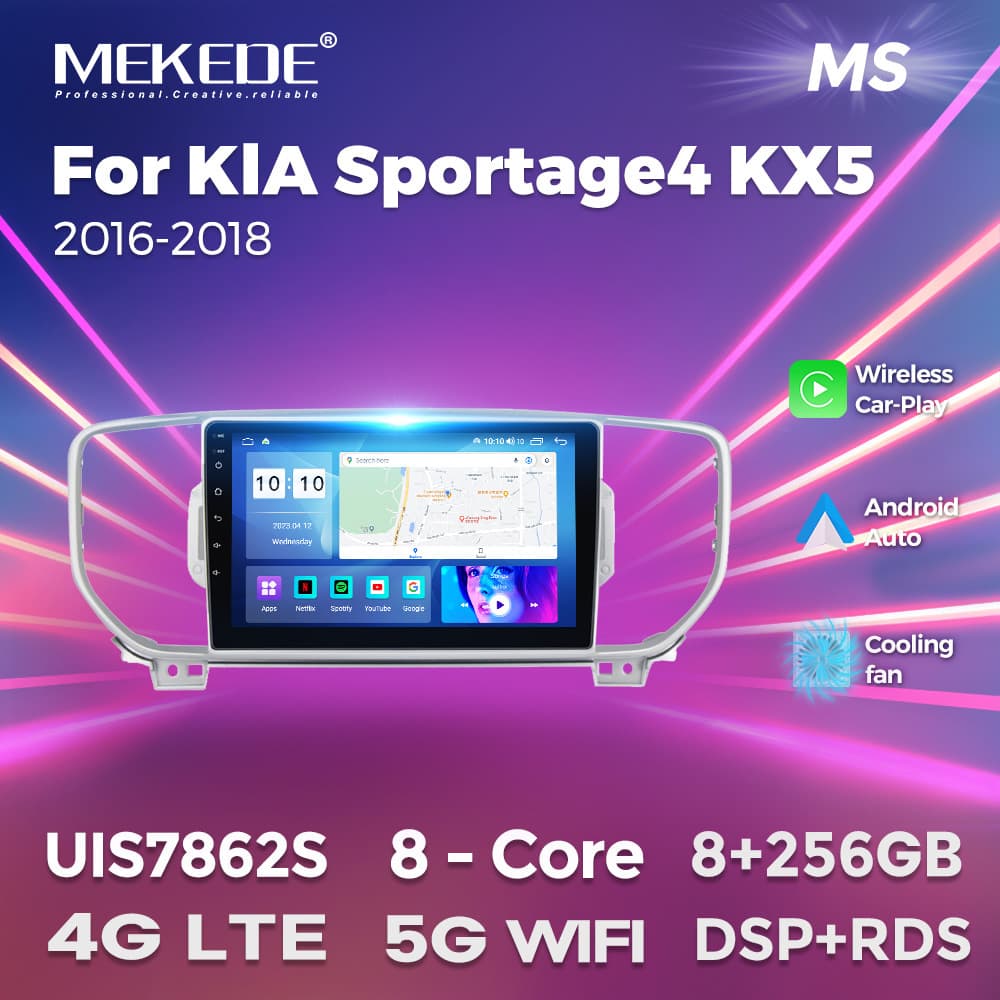 Dedicated Android Car Navigation for Kia KX5 Sportage 4 with Wireless CarPlay