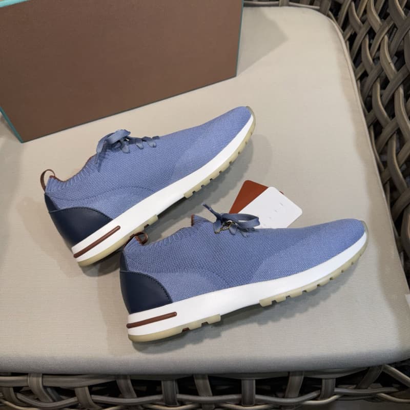 Loro Pia Comfortable Trendy Knit Breathable Sock Shoes European Fashion Versatile Youth Men's Outdoor Shoes