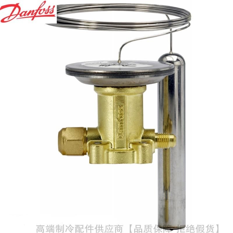Danfoss R22R407C thermal expansion valve power head with temperature bulb TEX5.