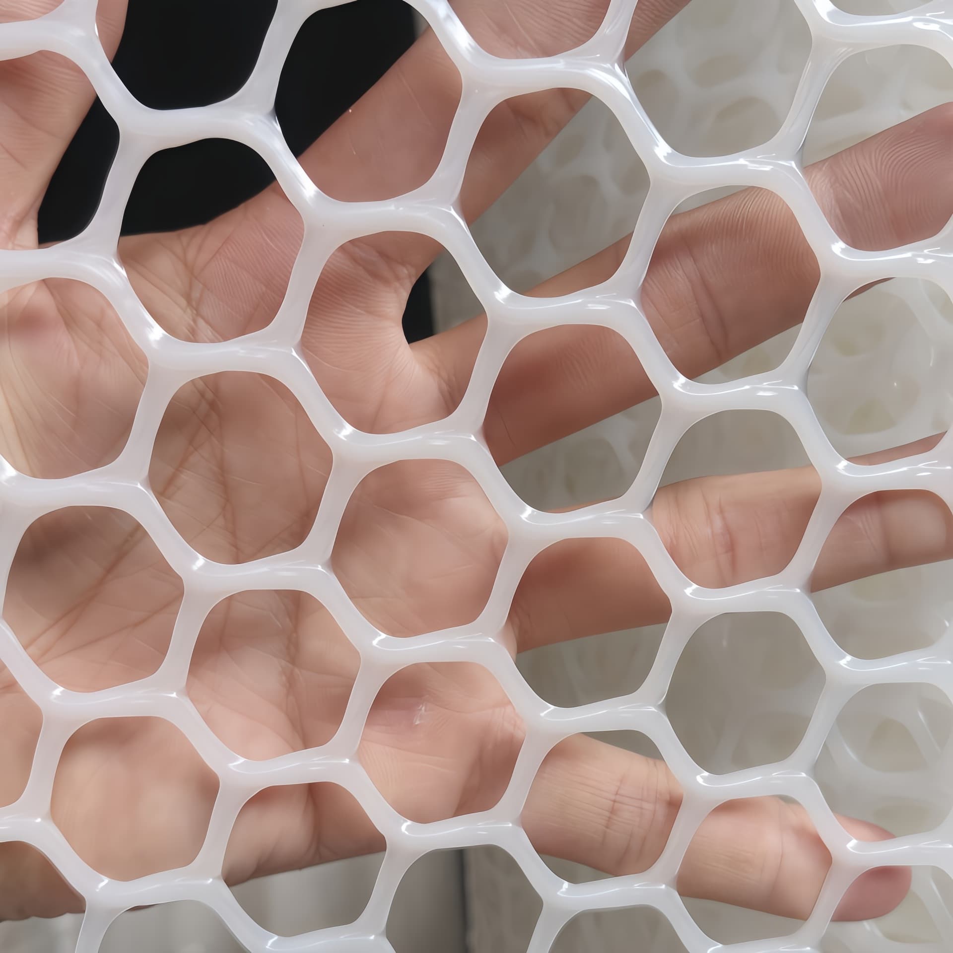 Thickened Plastic Flat Net Breeding Net for Chicken Duck Beekeeping Brooder Bottom Net Anti-Cat Adhesive Net Balcony Protective Net