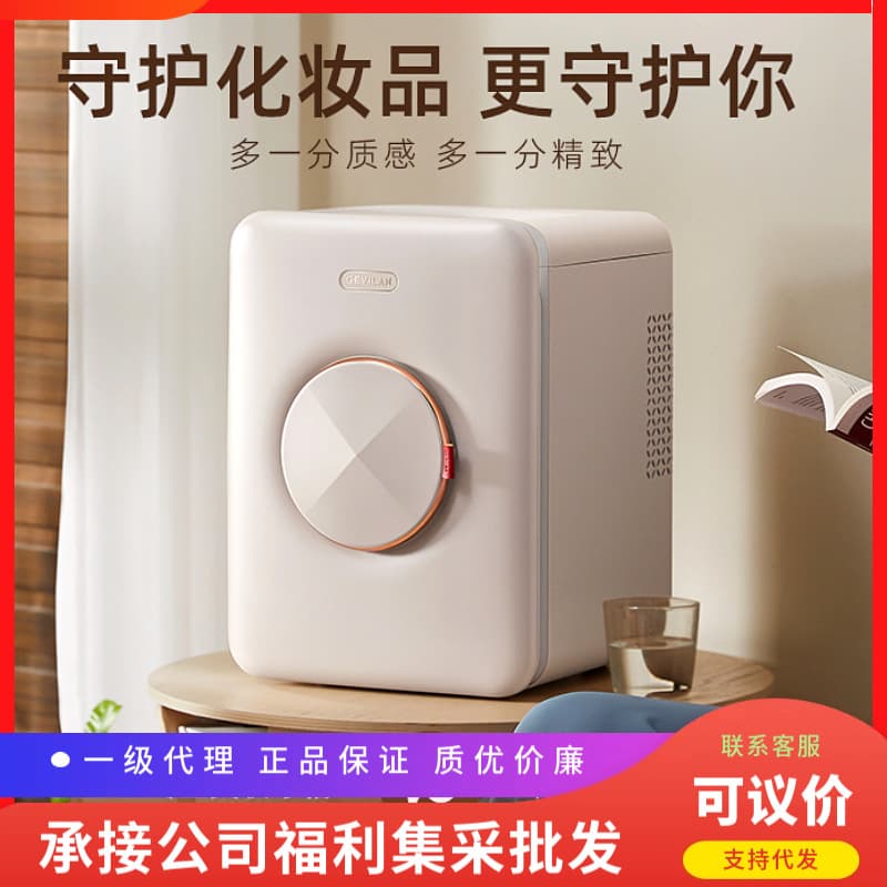 Gevilan F2 Makeup Refrigerator: Refrigerator for storing and preserving skincare products and face masks. A dedicated refrigerator for beauty and cosmetic products.