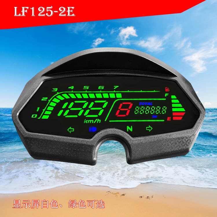 South America VICTORY NITRO125 Motorcycle CCR/LF125-2E Digital Tachometer Modification LED Electronic Meter