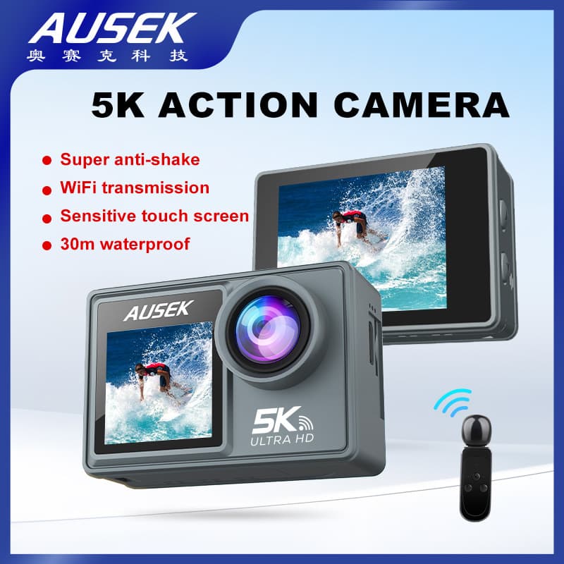 5K Sport Action Camera Cross-border Sports Camera Anti-shake 4K Cycling Camera Recorder Camcorder