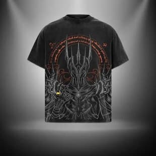 Men's Pure Cotton Short Sleeve T-Shirt, Retro Fan, Cotton, Unisex Gift, Round Neck, Y2K T-Shirt
