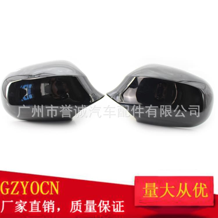 Suitable for BMW 3 Series E90 E91 2009-2012 rearview mirror housing, glossy black rearview mirror frame, automotive parts